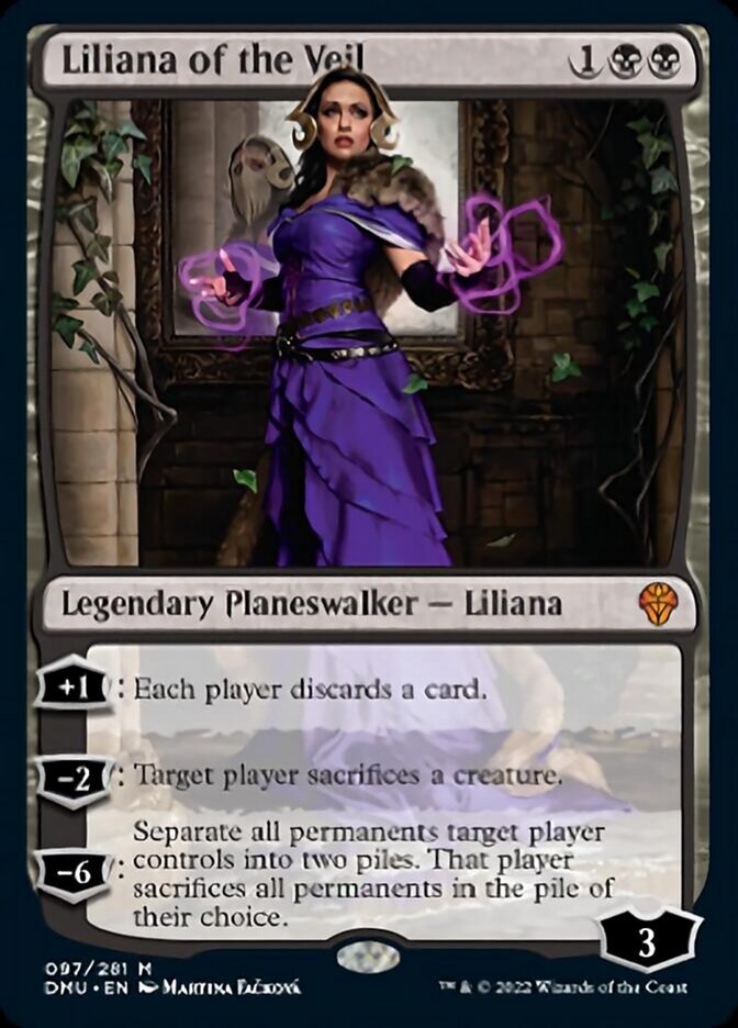 Liliana of the Veil [Dominaria United] | Galaxy Games LLC