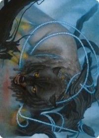 Bind the Monster Art Card [Kaldheim Art Series] | Galaxy Games LLC