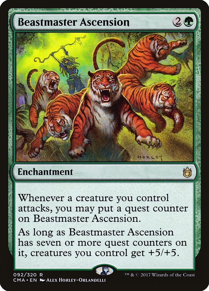 Beastmaster Ascension [Commander Anthology] | Galaxy Games LLC