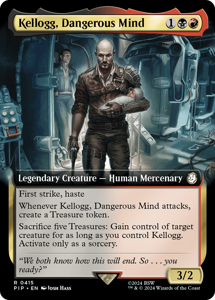 Kellogg, Dangerous Mind (Extended Art) [Fallout] | Galaxy Games LLC