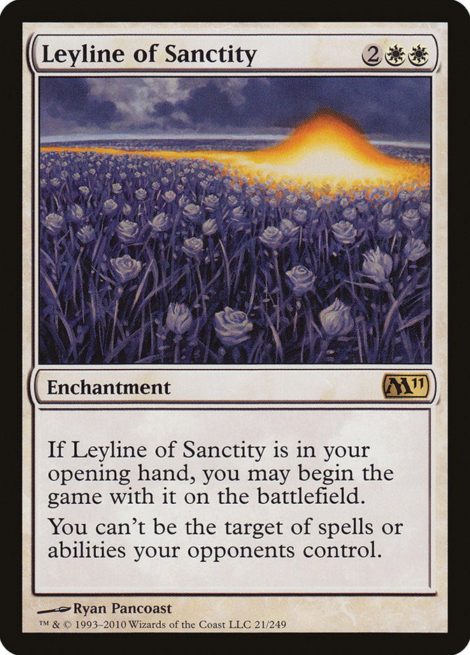 Leyline of Sanctity [Magic 2011] | Galaxy Games LLC