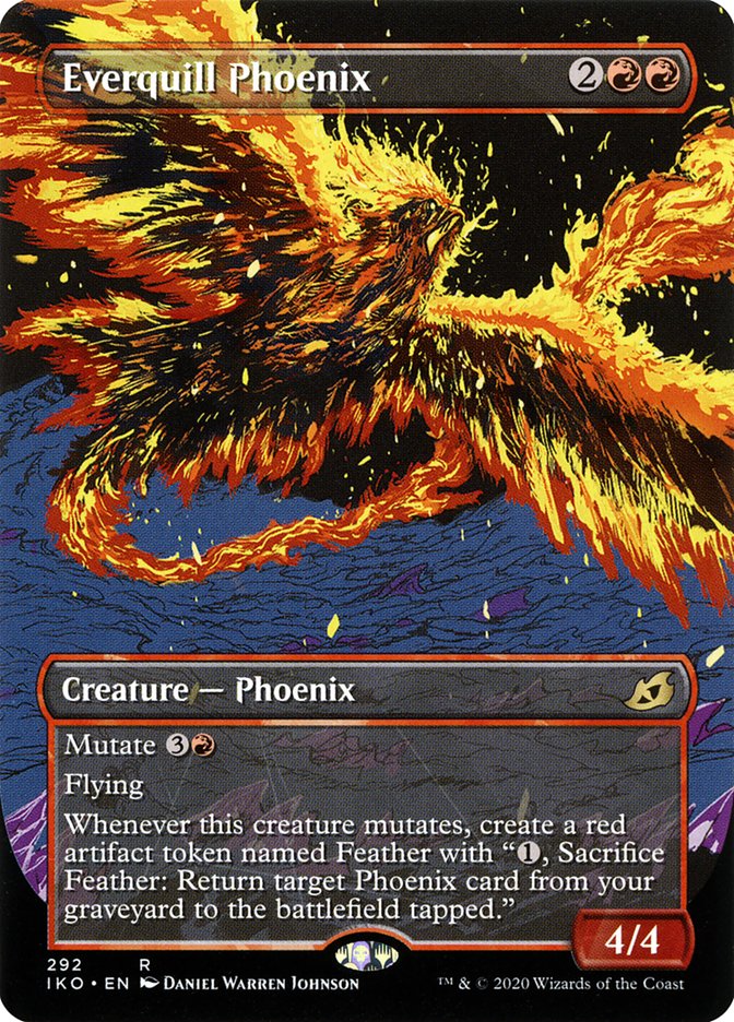 Everquill Phoenix (Showcase) [Ikoria: Lair of Behemoths] | Galaxy Games LLC
