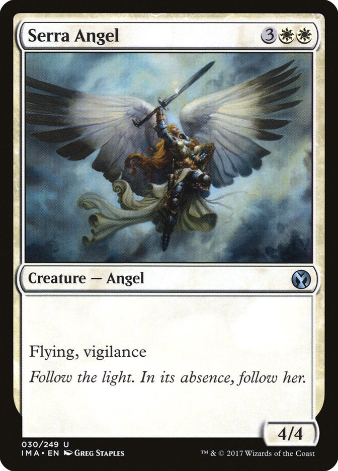 Serra Angel [Iconic Masters] | Galaxy Games LLC