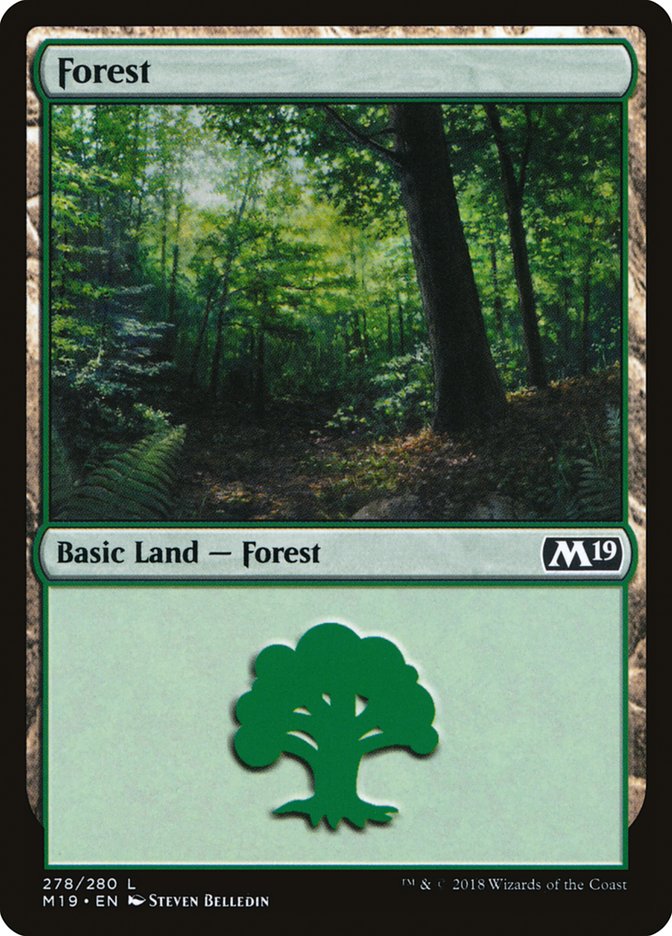 Forest (278) [Core Set 2019] | Galaxy Games LLC