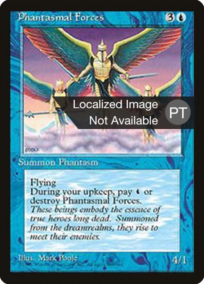 Phantasmal Forces [Fourth Edition (Foreign Black Border)] | Galaxy Games LLC