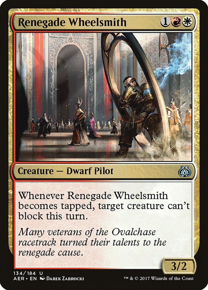 Renegade Wheelsmith [Aether Revolt] | Galaxy Games LLC