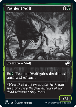 Pestilent Wolf [Innistrad: Double Feature] | Galaxy Games LLC