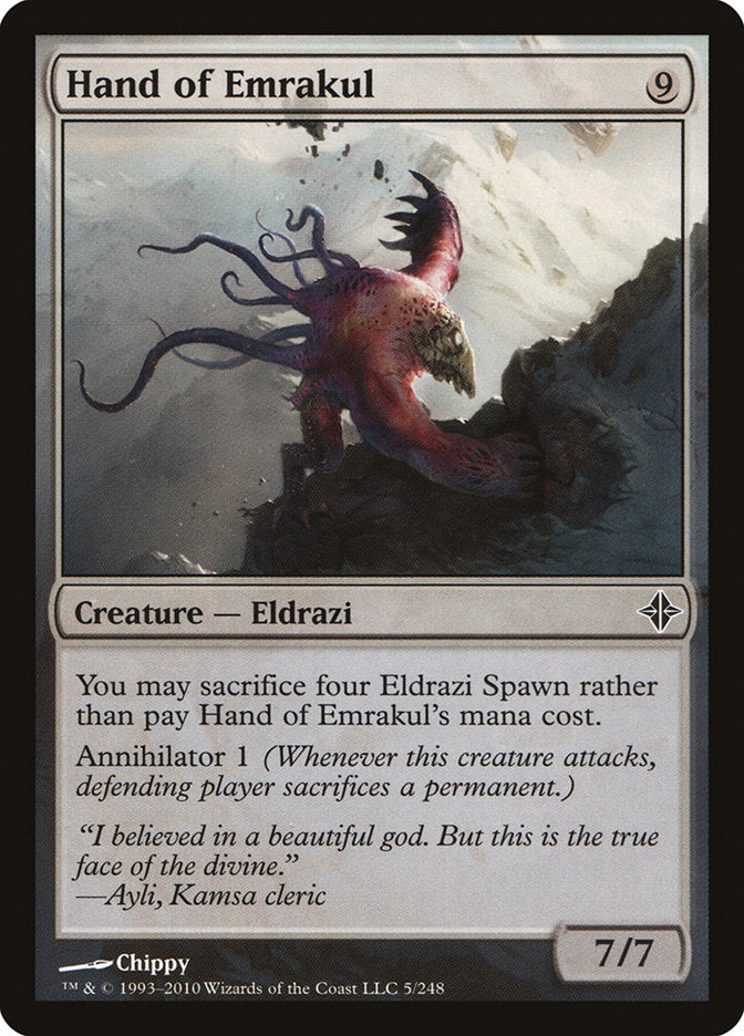 Hand of Emrakul [Rise of the Eldrazi] | Galaxy Games LLC