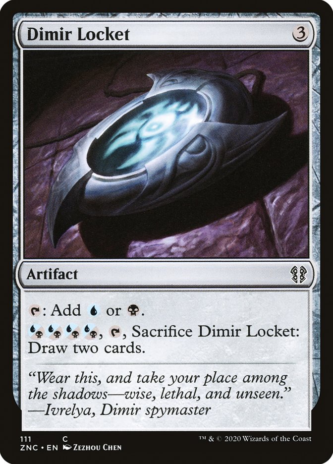 Dimir Locket [Zendikar Rising Commander] | Galaxy Games LLC