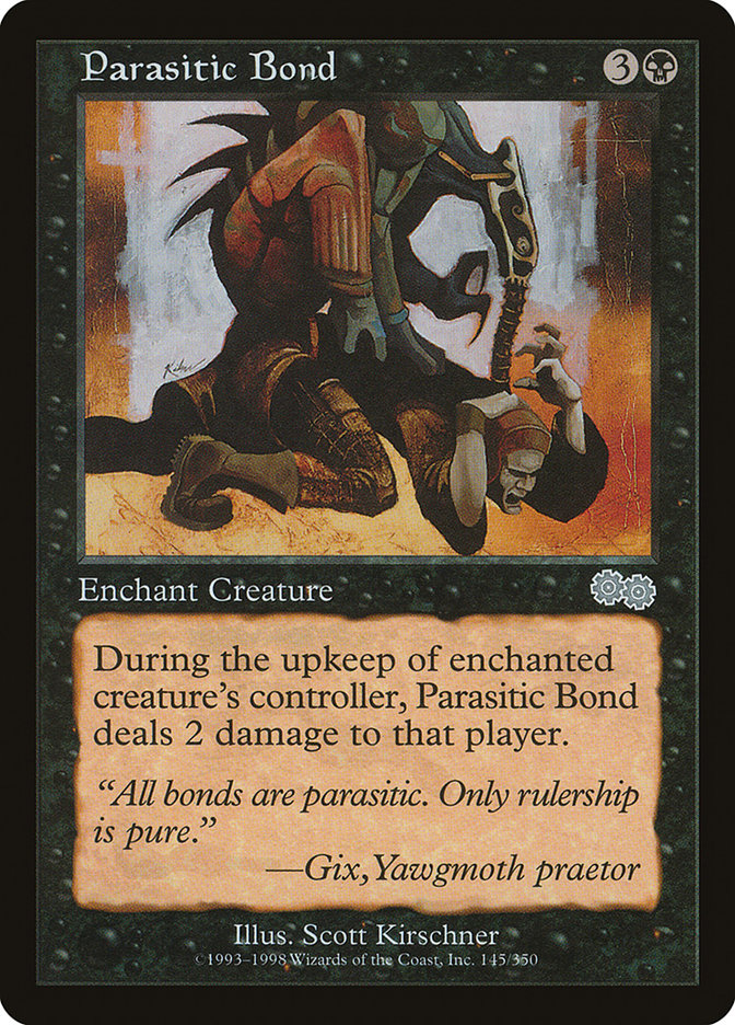 Parasitic Bond [Urza's Saga] | Galaxy Games LLC