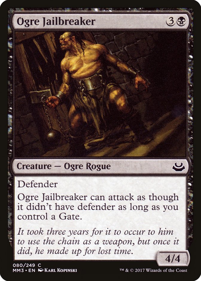 Ogre Jailbreaker [Modern Masters 2017] | Galaxy Games LLC