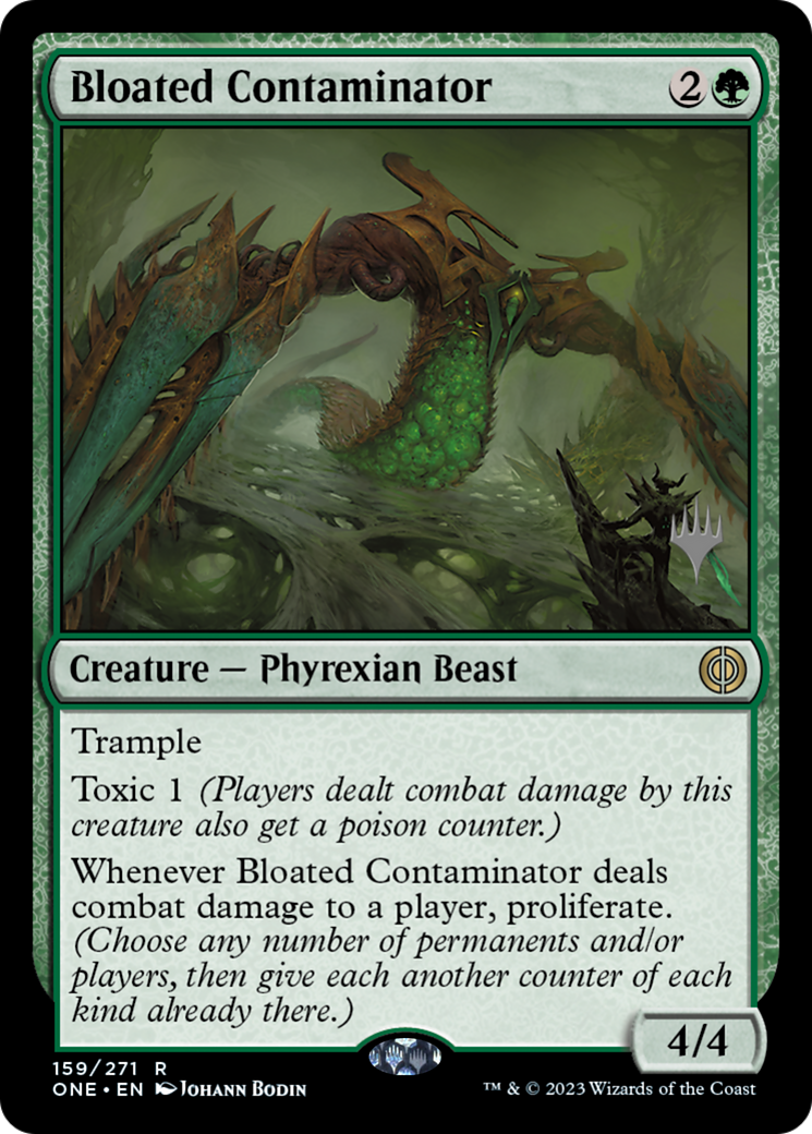 Bloated Contaminator (Promo Pack) [Phyrexia: All Will Be One Promos] | Galaxy Games LLC