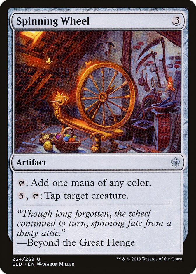 Spinning Wheel [Throne of Eldraine] | Galaxy Games LLC