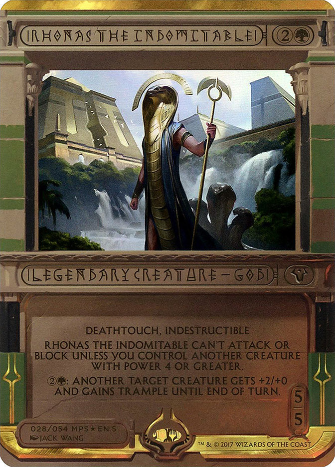 Rhonas the Indomitable (Invocation) [Amonkhet Invocations] | Galaxy Games LLC