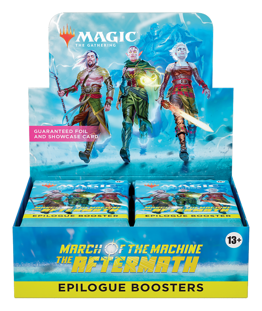 March of the Machine: The Aftermath - Epilogue Booster Display | Galaxy Games LLC