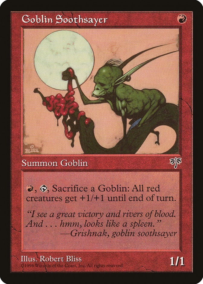 Goblin Soothsayer [Mirage] | Galaxy Games LLC