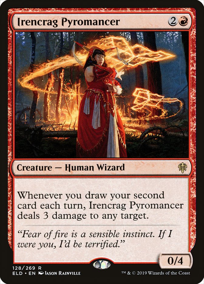 Irencrag Pyromancer [Throne of Eldraine] | Galaxy Games LLC