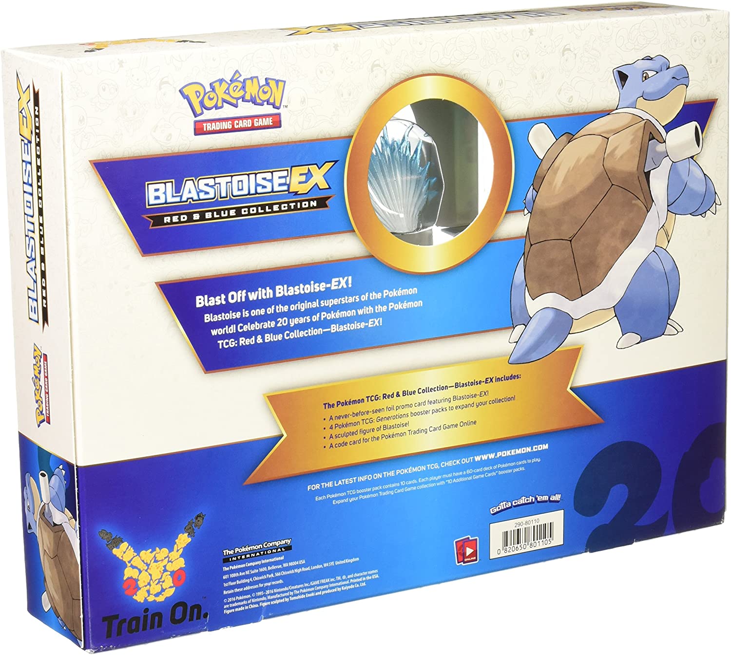 Generations - Red & Blue Collection Case (Blastoise EX) | Galaxy Games LLC