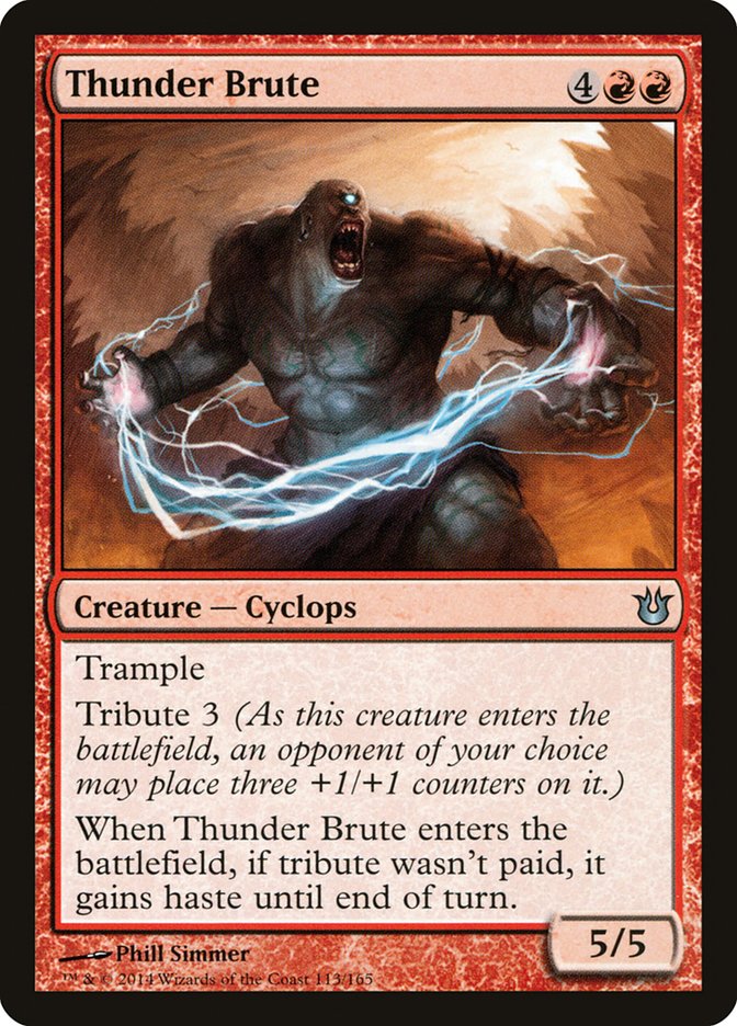 Thunder Brute [Born of the Gods] | Galaxy Games LLC