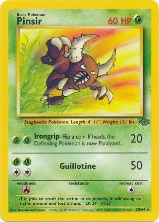 Pinsir (25/64) [Jungle Unlimited] | Galaxy Games LLC