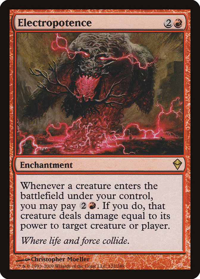 Electropotence [Zendikar] | Galaxy Games LLC