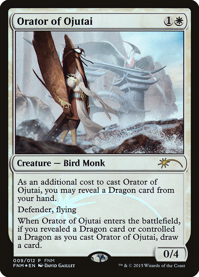 Orator of Ojutai [Friday Night Magic 2015] | Galaxy Games LLC