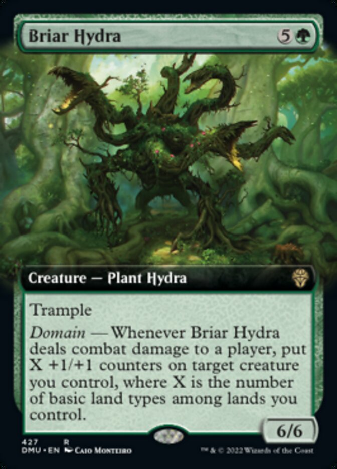 Briar Hydra (Extended Art) [Dominaria United] | Galaxy Games LLC