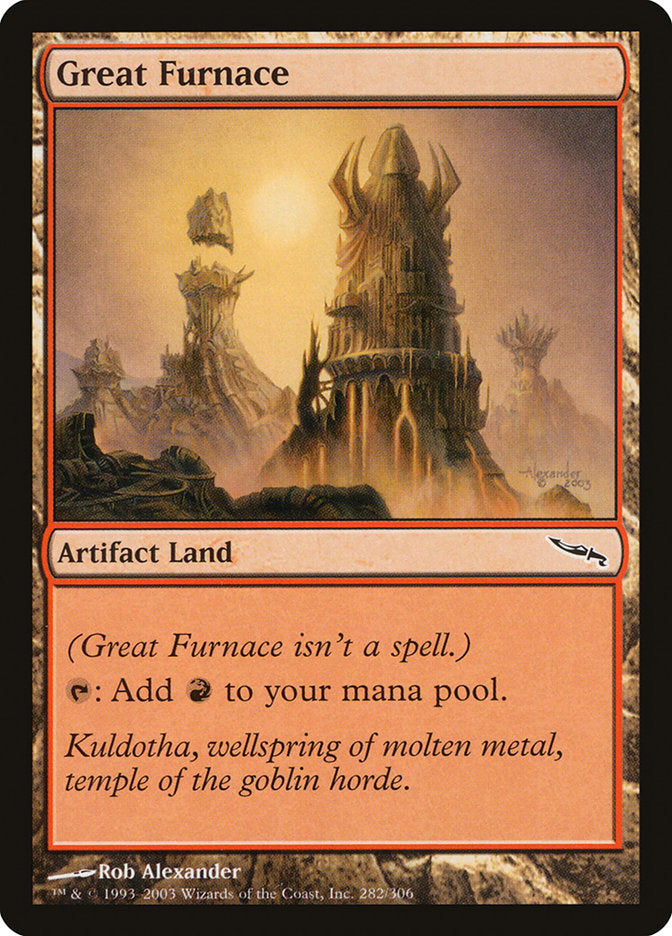 Great Furnace [Mirrodin] | Galaxy Games LLC