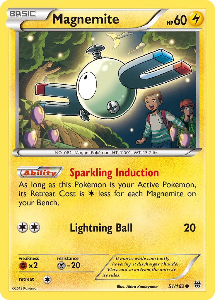 Magnemite (51/162) [XY: BREAKthrough] | Galaxy Games LLC