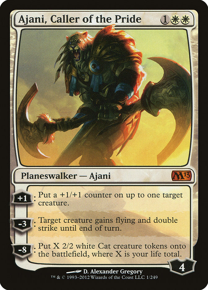 Ajani, Caller of the Pride [Magic 2013] | Galaxy Games LLC