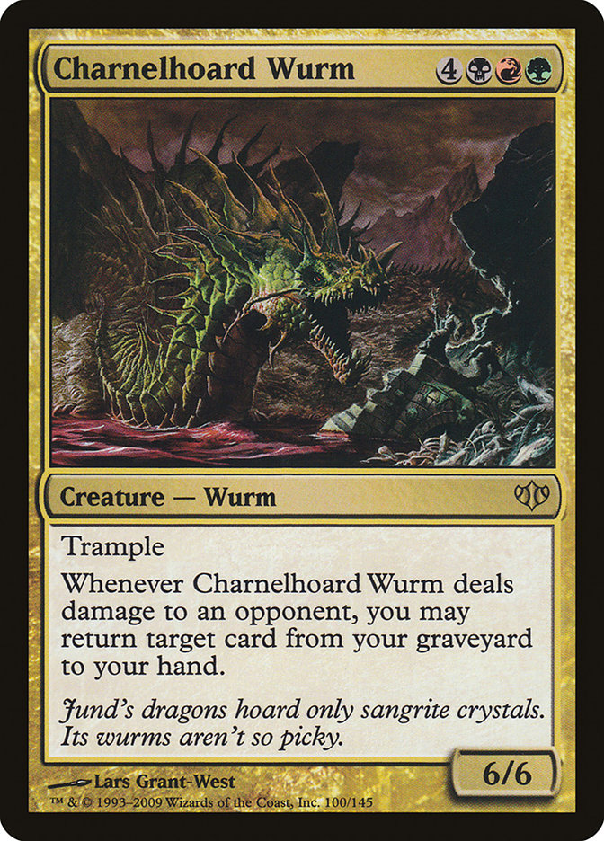 Charnelhoard Wurm [Conflux] | Galaxy Games LLC