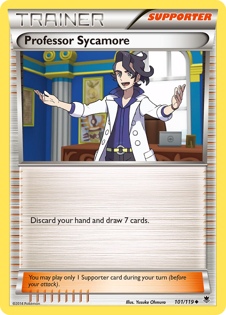 Professor Sycamore (101/119) [XY: Phantom Forces] | Galaxy Games LLC