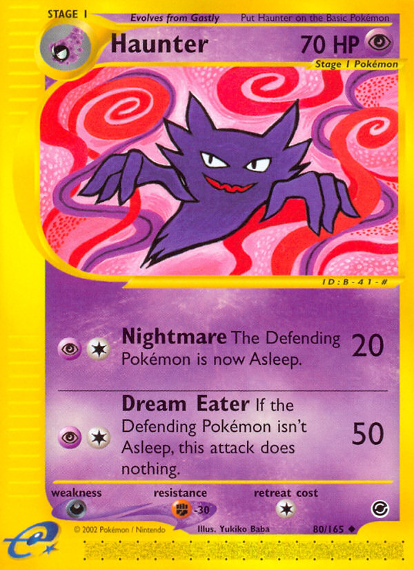 Haunter (80/165) [Expedition: Base Set] | Galaxy Games LLC