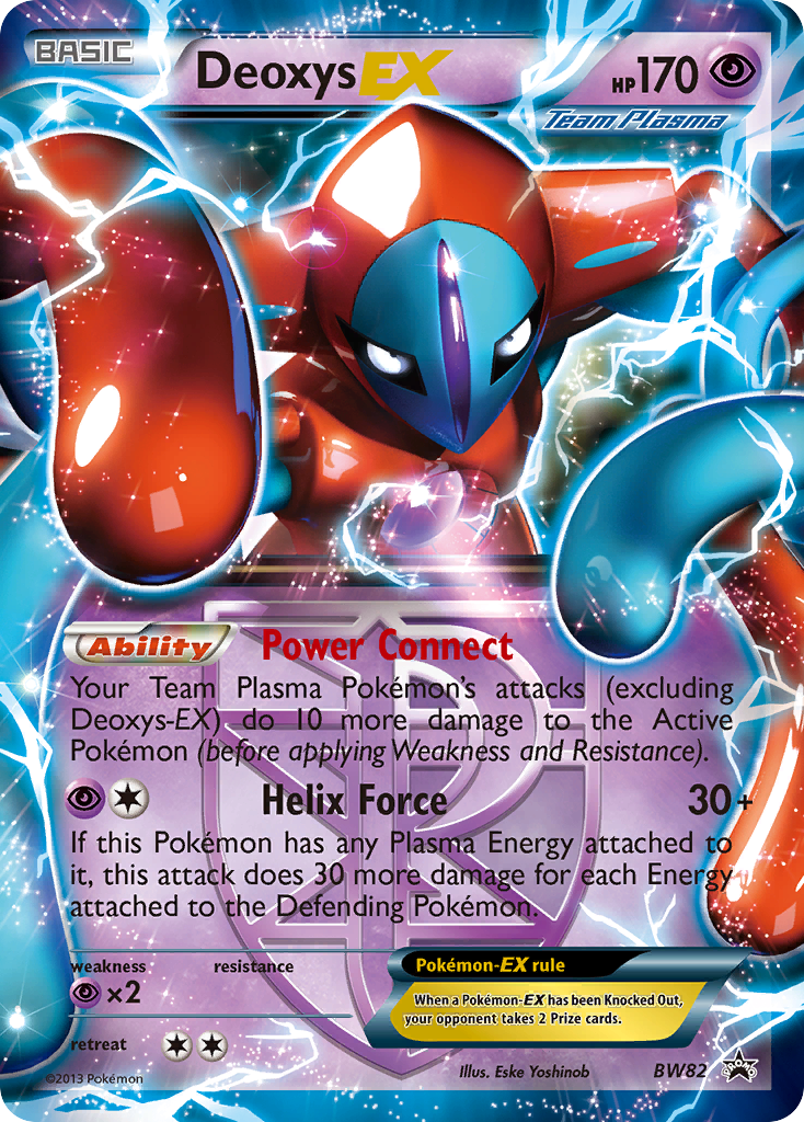 Deoxys EX (BW82) [Black & White: Black Star Promos] | Galaxy Games LLC