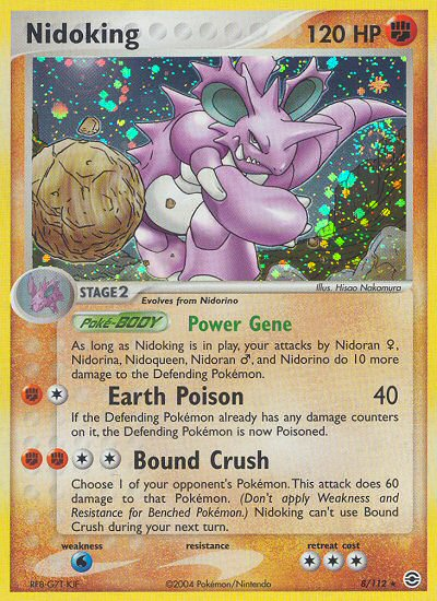 Nidoking (8/112) [EX: FireRed & LeafGreen] | Galaxy Games LLC