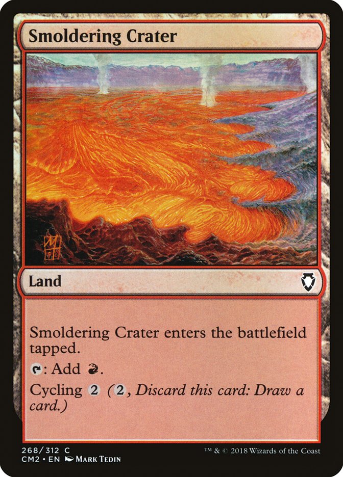 Smoldering Crater [Commander Anthology Volume II] | Galaxy Games LLC