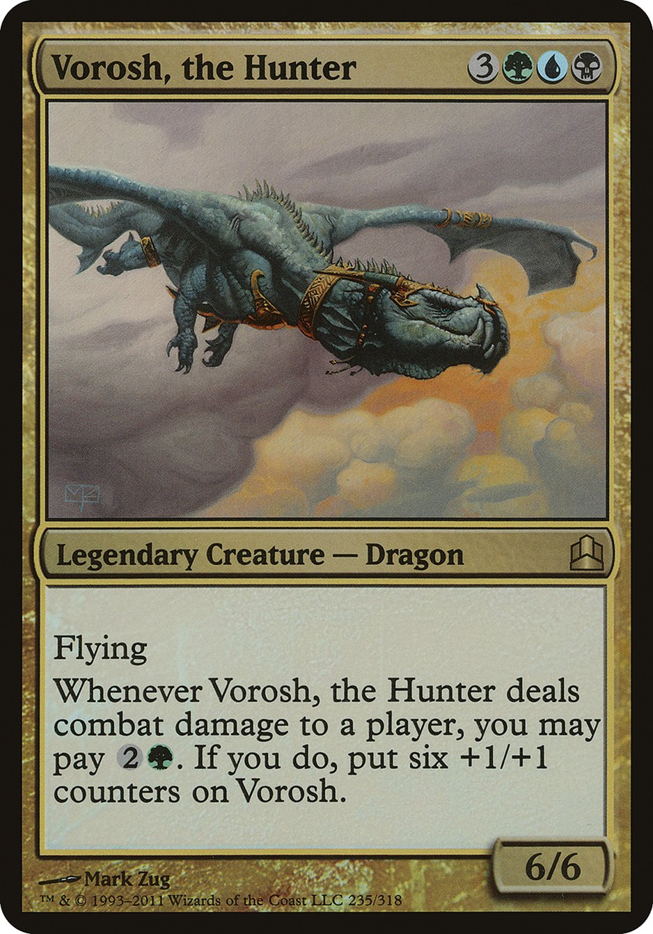 Vorosh, the Hunter (Oversized) [Commander 2011 Oversized] | Galaxy Games LLC