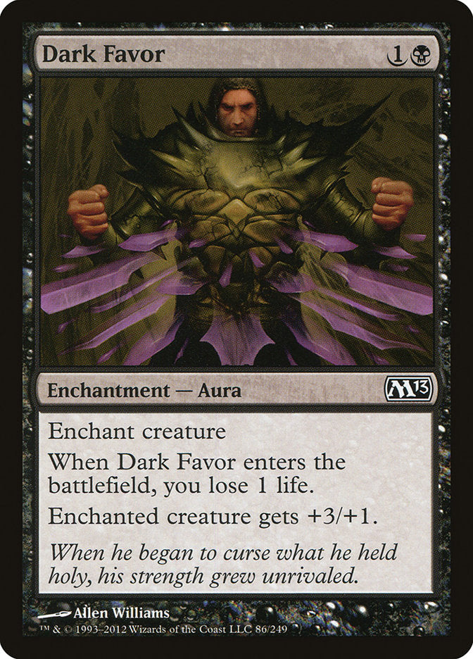 Dark Favor [Magic 2013] | Galaxy Games LLC