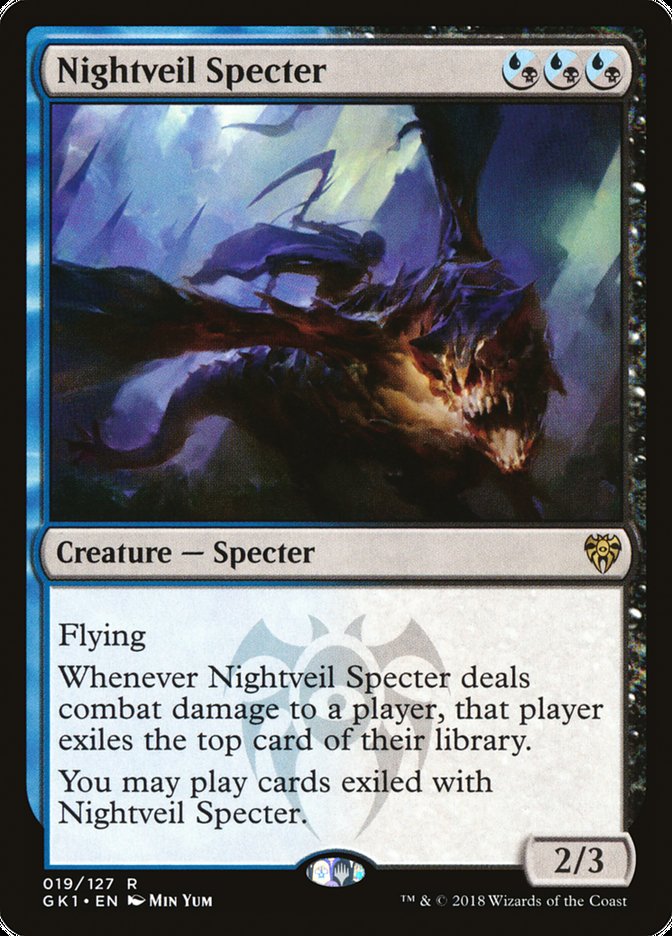 Nightveil Specter [Guilds of Ravnica Guild Kit] | Galaxy Games LLC