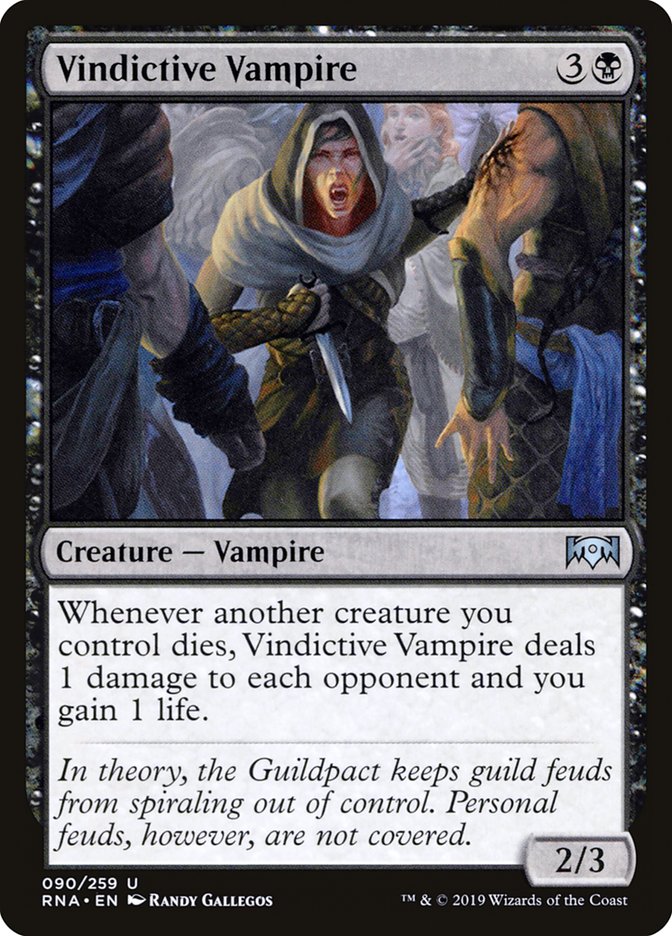 Vindictive Vampire [Ravnica Allegiance] | Galaxy Games LLC