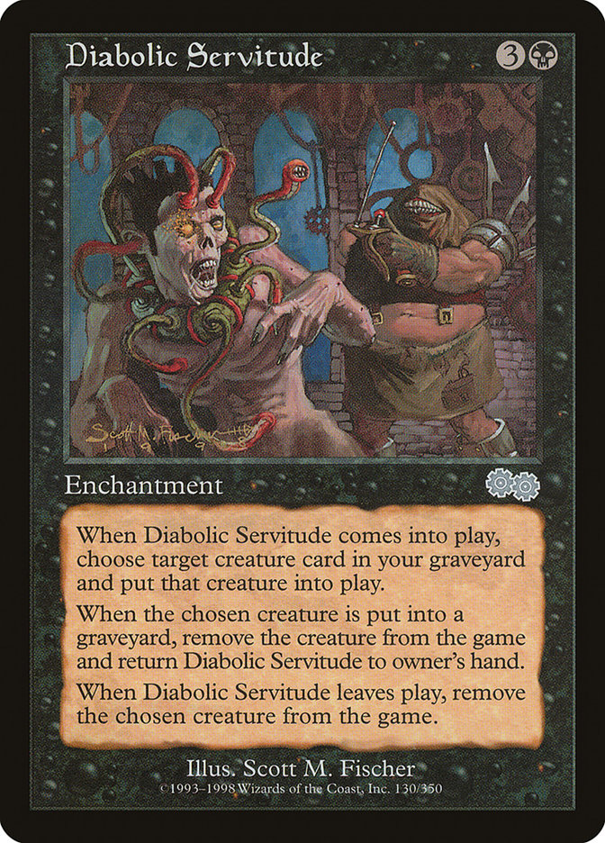 Diabolic Servitude [Urza's Saga] | Galaxy Games LLC