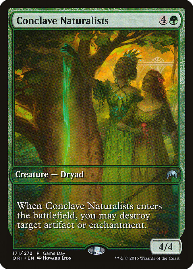 Conclave Naturalists (Game Day) [Magic Origins Promos] | Galaxy Games LLC