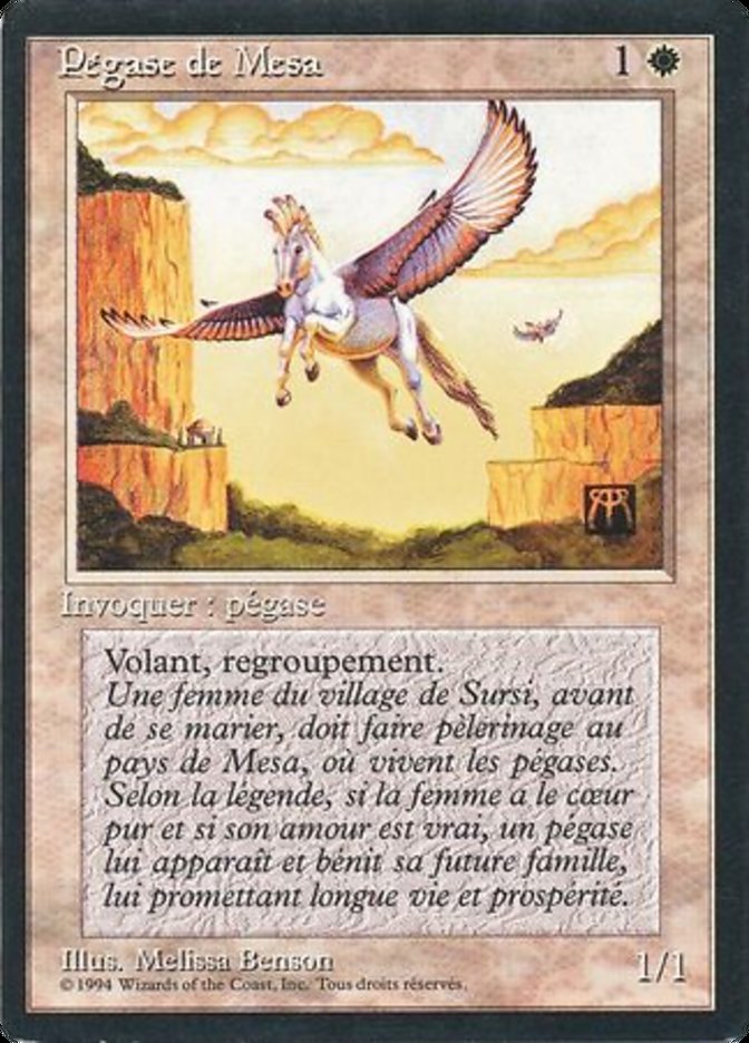 Mesa Pegasus [Foreign Black Border] | Galaxy Games LLC