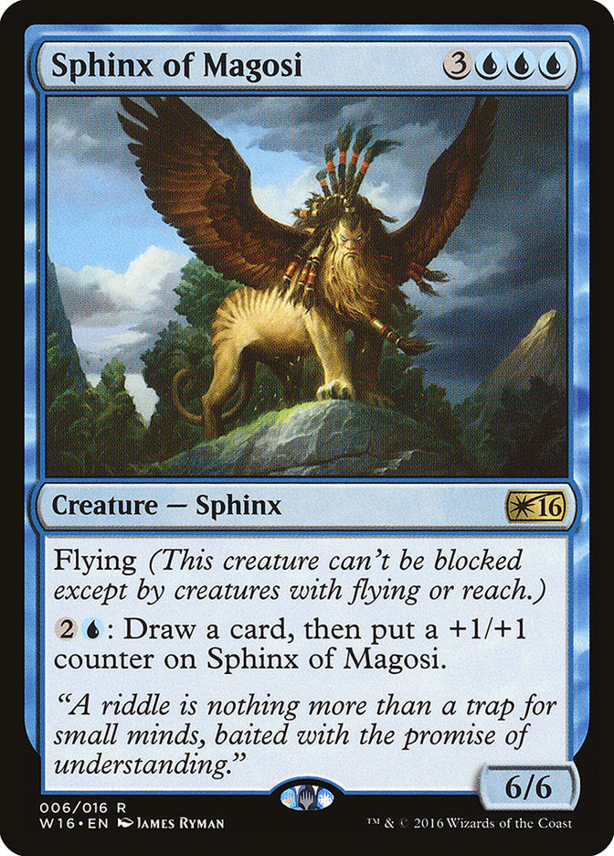 Sphinx of Magosi [Welcome Deck 2016] | Galaxy Games LLC
