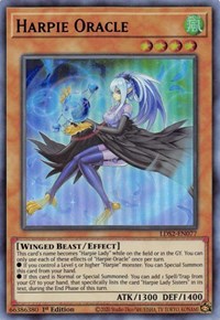 Harpie Oracle (Purple) [LDS2-EN077] Ultra Rare | Galaxy Games LLC