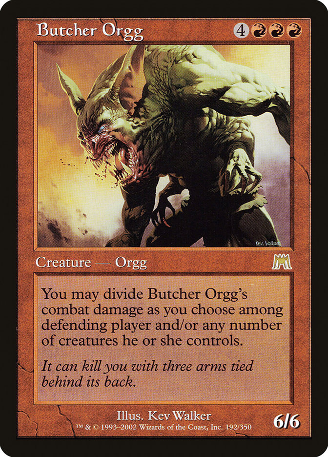 Butcher Orgg [Onslaught] | Galaxy Games LLC