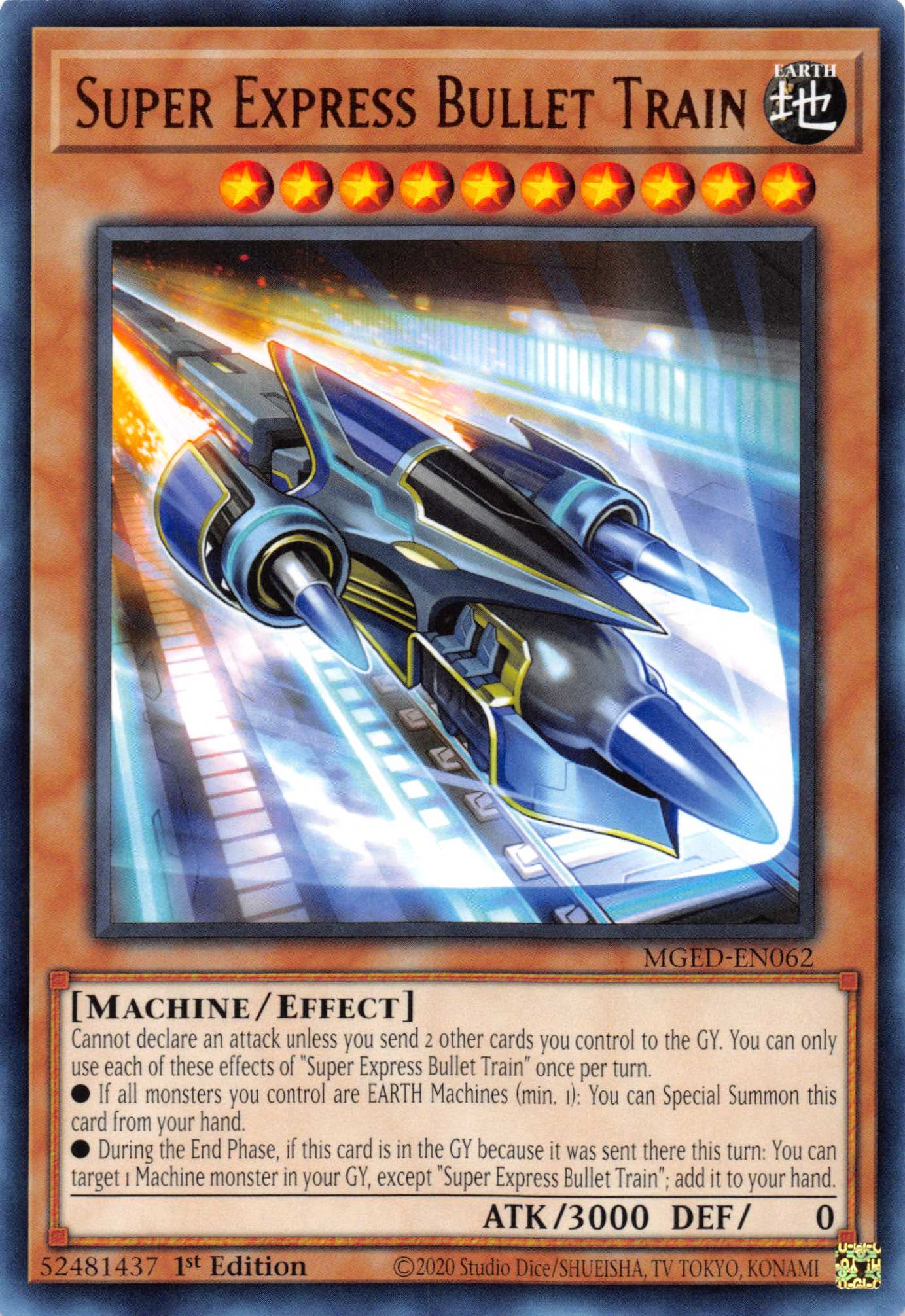 Super Express Bullet Train [MGED-EN062] Rare | Galaxy Games LLC
