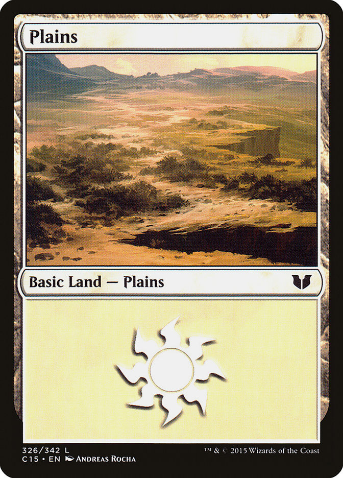 Plains (326) [Commander 2015] | Galaxy Games LLC