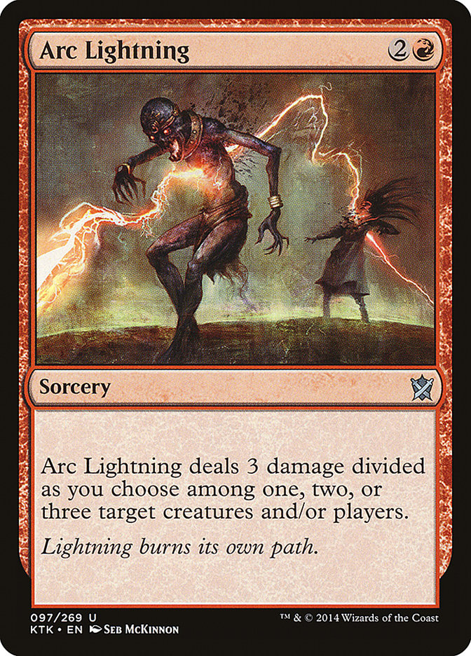 Arc Lightning [Khans of Tarkir] | Galaxy Games LLC