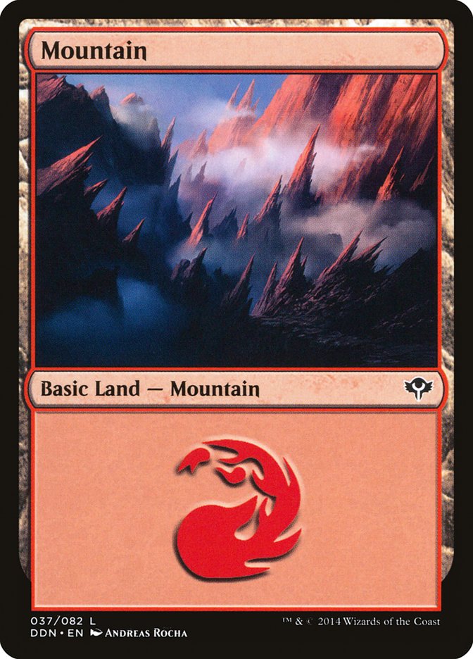 Mountain (37) [Duel Decks: Speed vs. Cunning] | Galaxy Games LLC